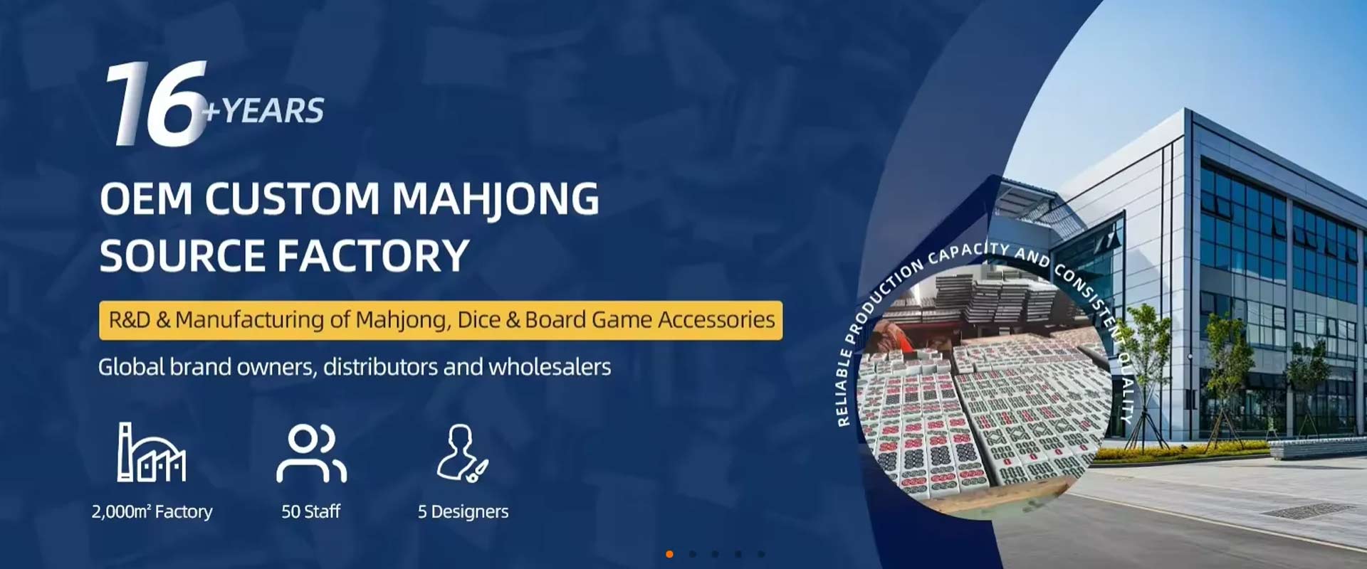 16+YEARS OEM CUSTOM MAHJONGSOURCE FACTORY