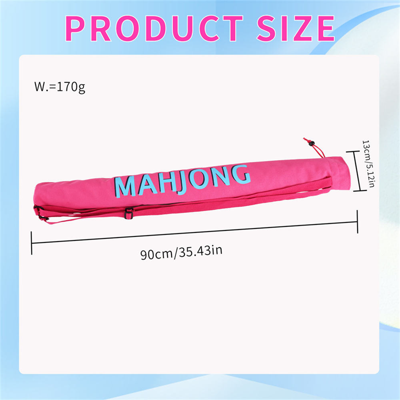 New Arrival Large Capacity Portable Handbag Folding Travel Mahjong Mat Storage Bag 