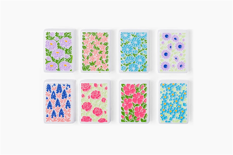 Fashion New Design Single Layer White Musical Note American Acrylic Mahjong Tiles Set