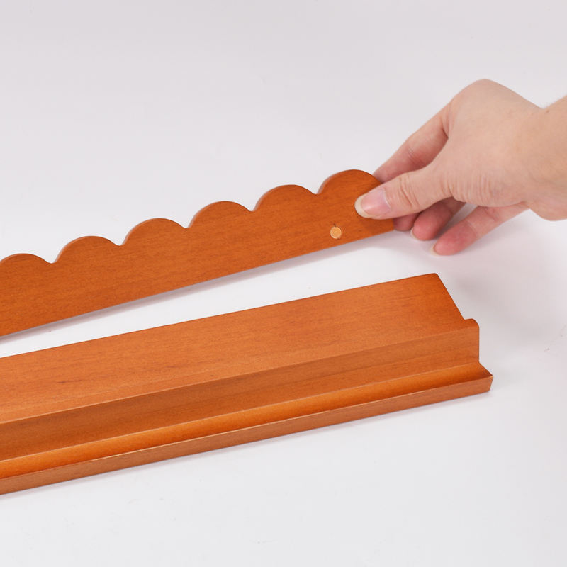 Eleshine American Mahjong Solid Wood Ruler Stand & Card Pusher Convenient Style Creative Gift